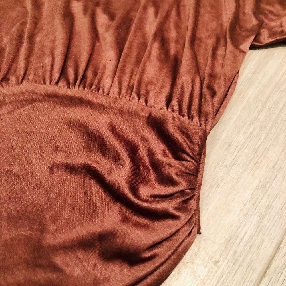 Ungaro Blouse Made in Italy Chocolate brown - Picture 4 of 7